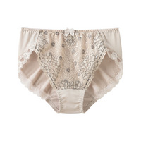 やや深ばき丈編レースコーディネートショーツ（トリンプ）（n，FULLRE）