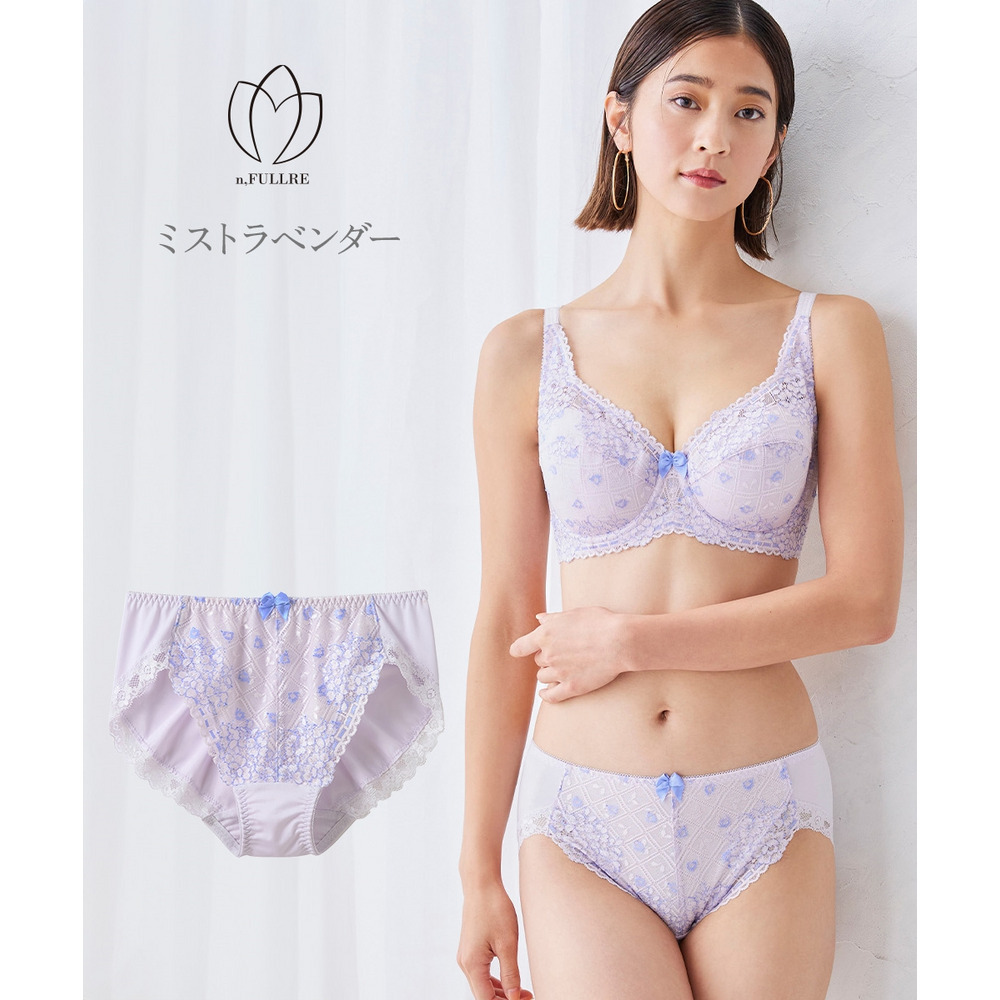 やや深ばき丈編レースコーディネートショーツ(トリンプ)(n,FULLRE)9