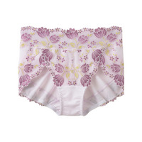 サポートやや深ばき丈コーディネートショーツ（チューリップ柄）（トリンプ）（n，FULLRE）