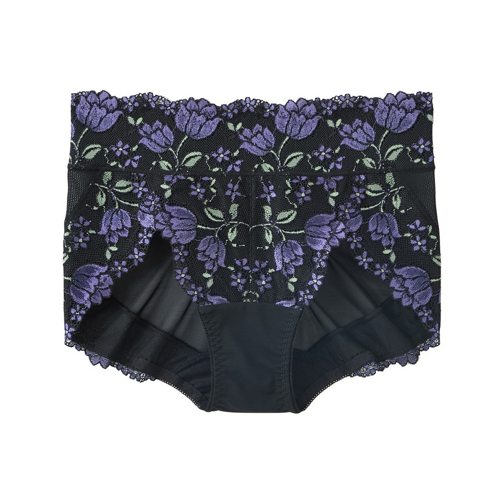 サポートやや深ばき丈コーディネートショーツ(チューリップ柄)(トリンプ)(n,FULLRE)1