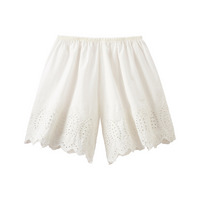 綿100％レース　お腹すっぽりトランクスショーツ