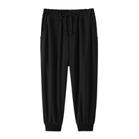 吸汗速乾　ジャージリラックス7分丈パンツ