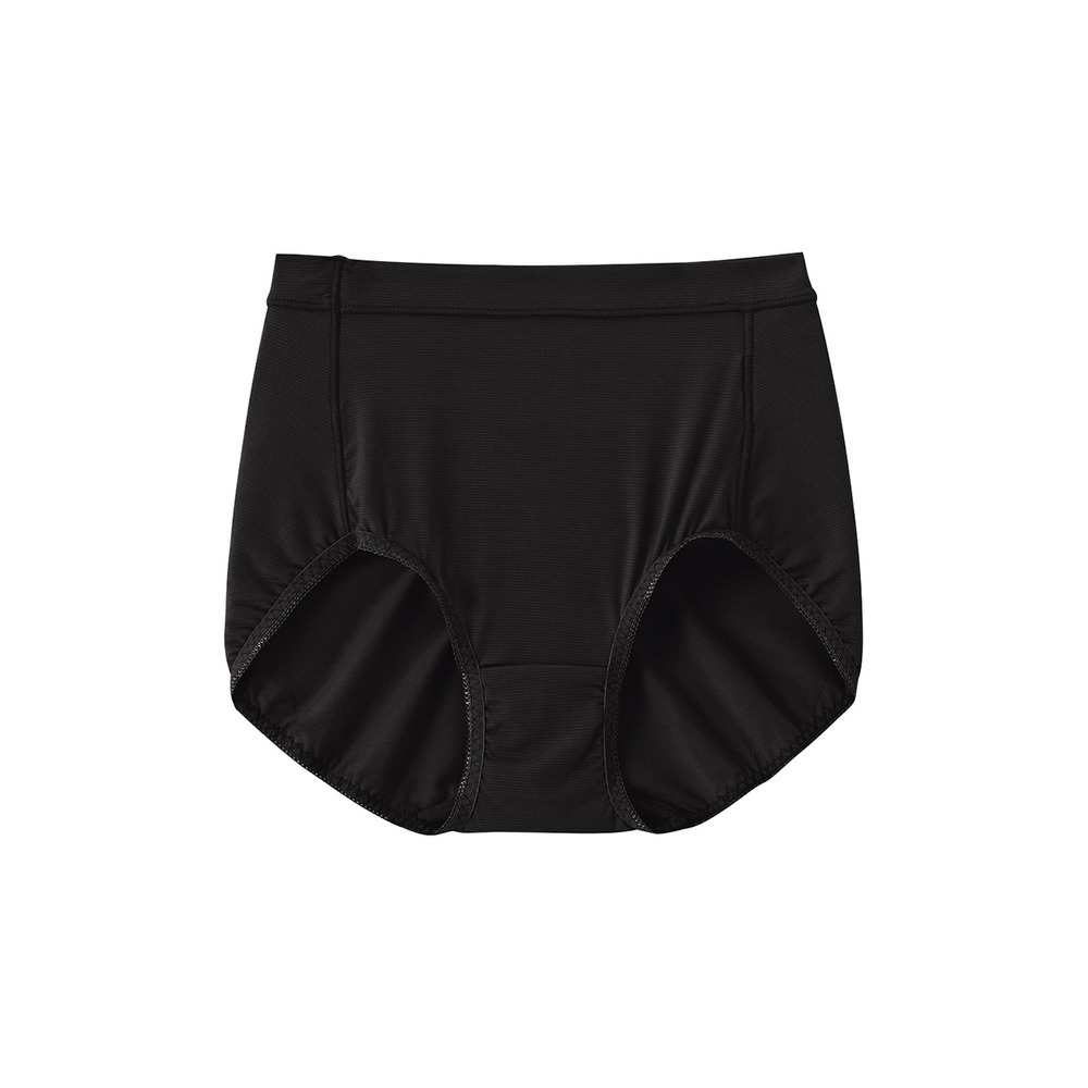 滝汗さん おしりの汗ジミ防止対策 お腹らくちん深ばき丈ショーツ(吸汗速乾・抗菌防臭)1