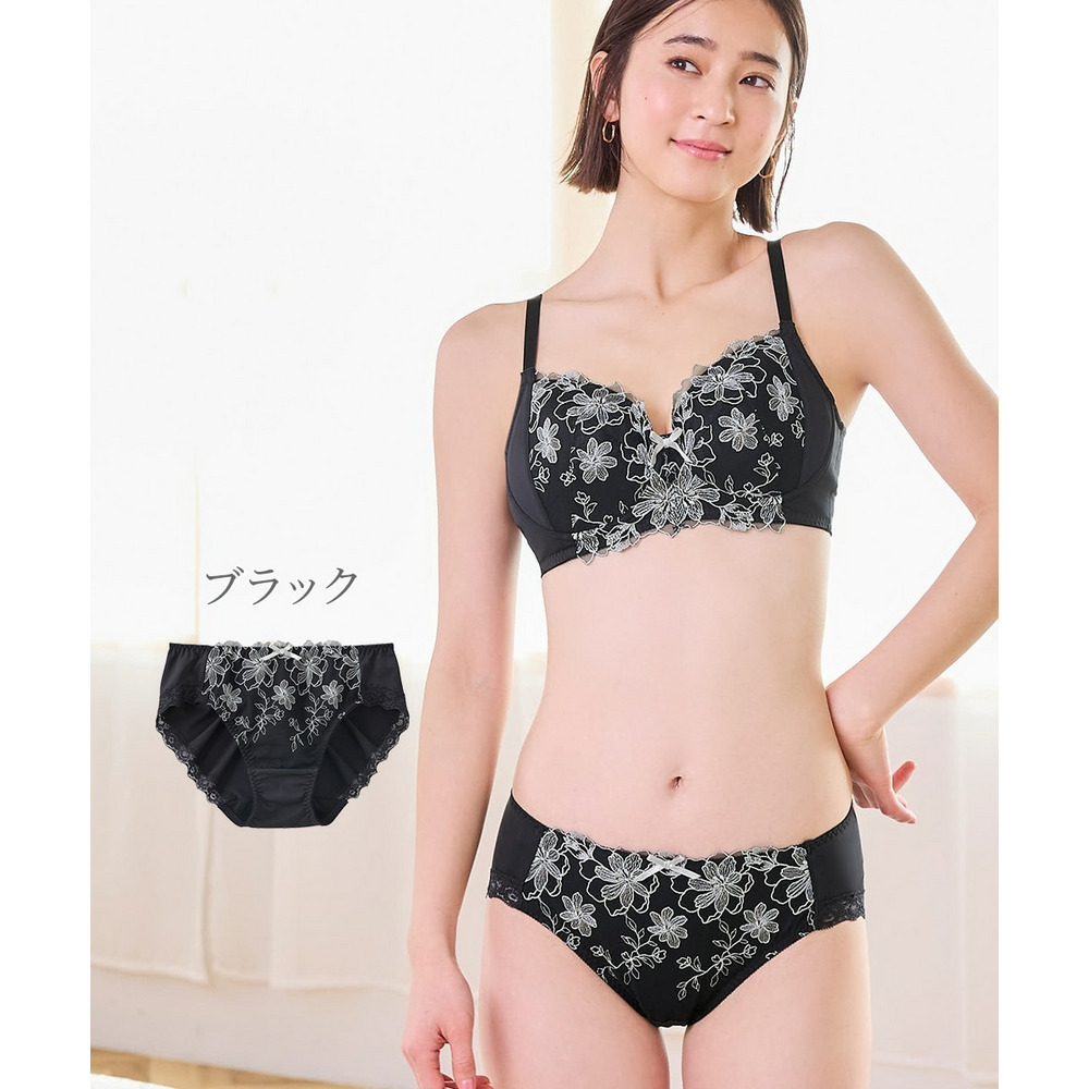 やや深ばき丈コーディネートショーツ(トリンプ)7