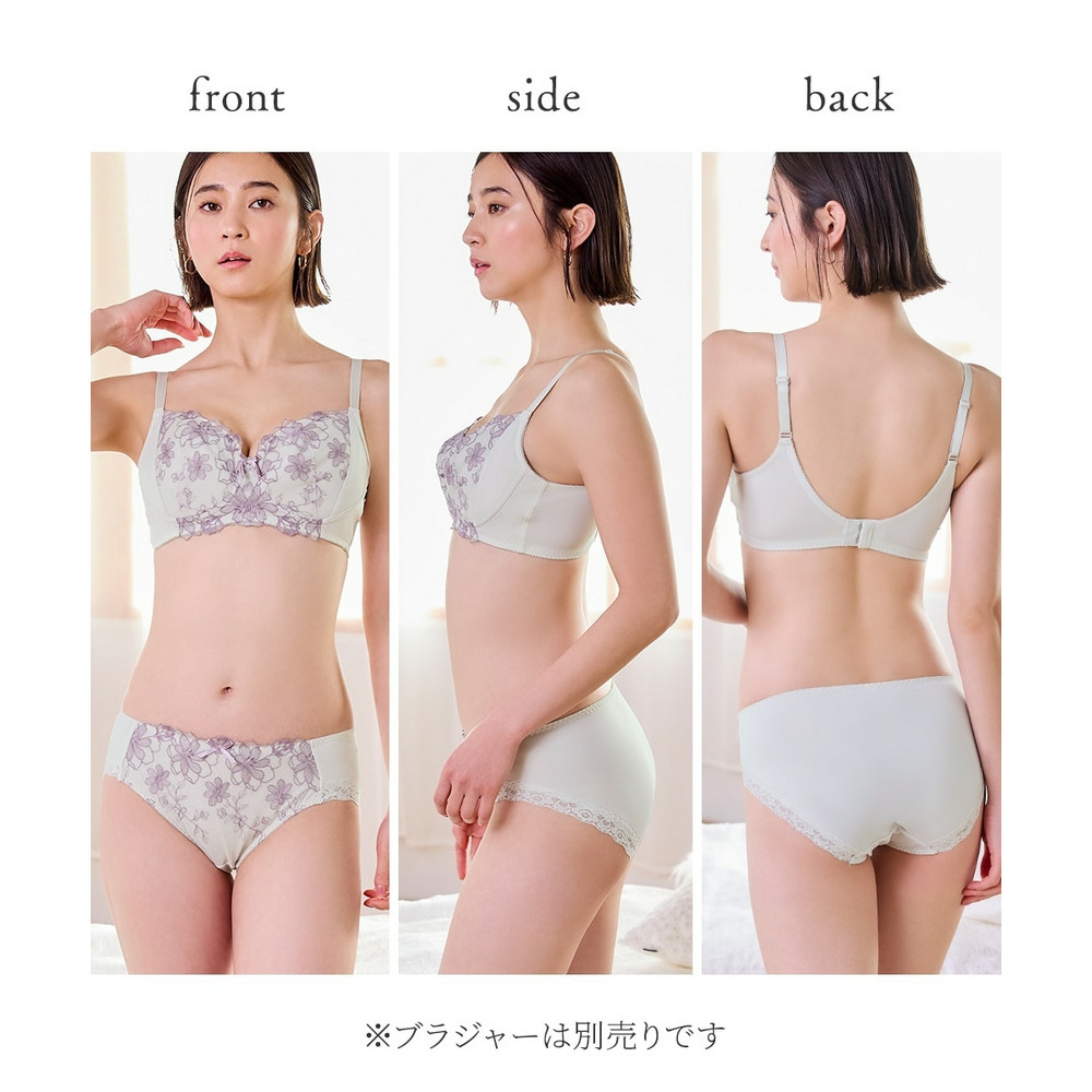 やや深ばき丈コーディネートショーツ(トリンプ)9