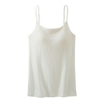 アンダーフリーコットン　綿100%ブラトップキャミソール（UVカット）