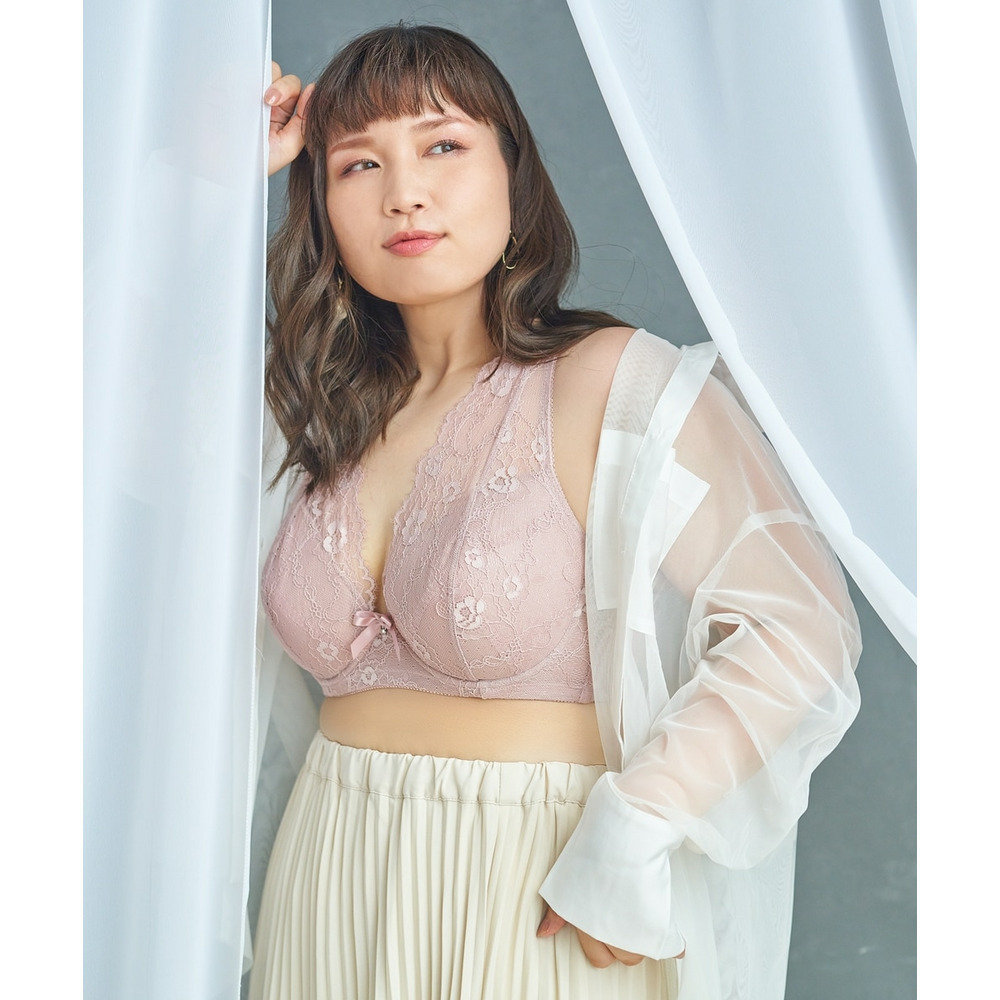 【グラマープリンセス】デザインレースブラジャー19