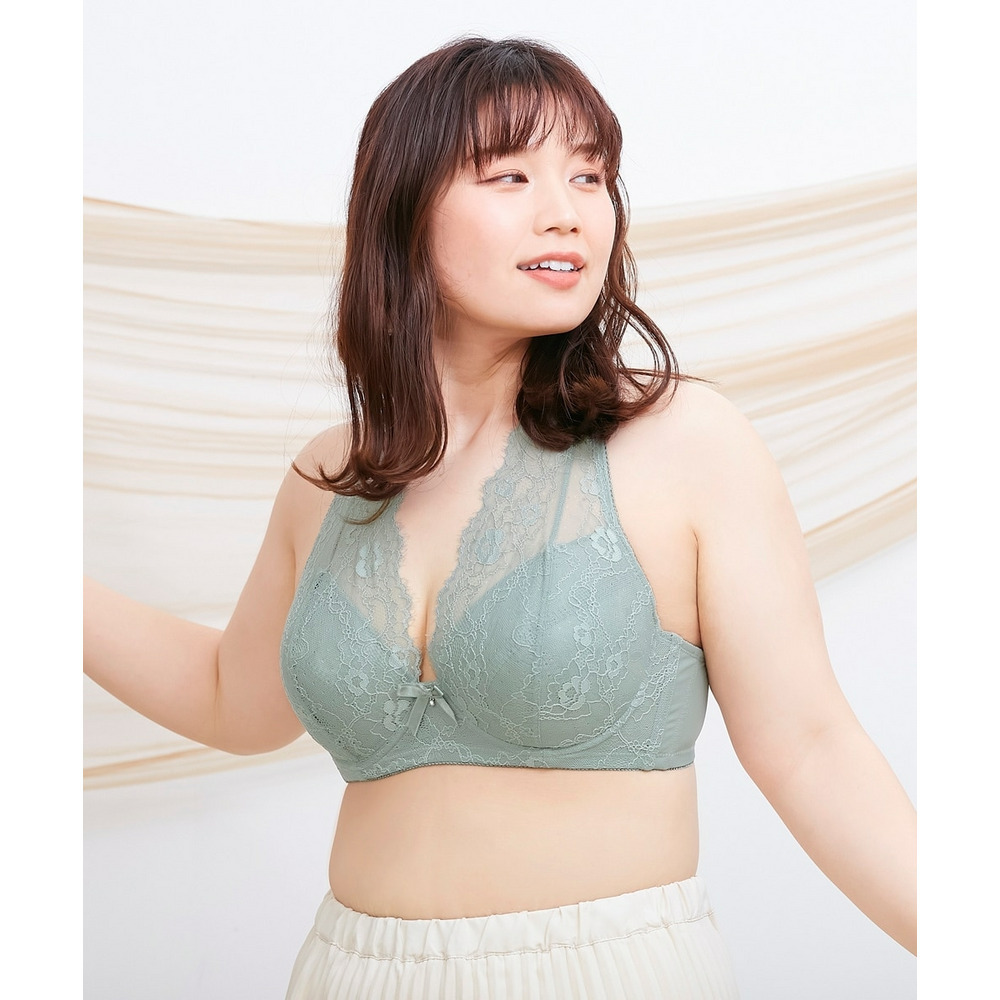 【グラマープリンセス】デザインレースブラジャー20