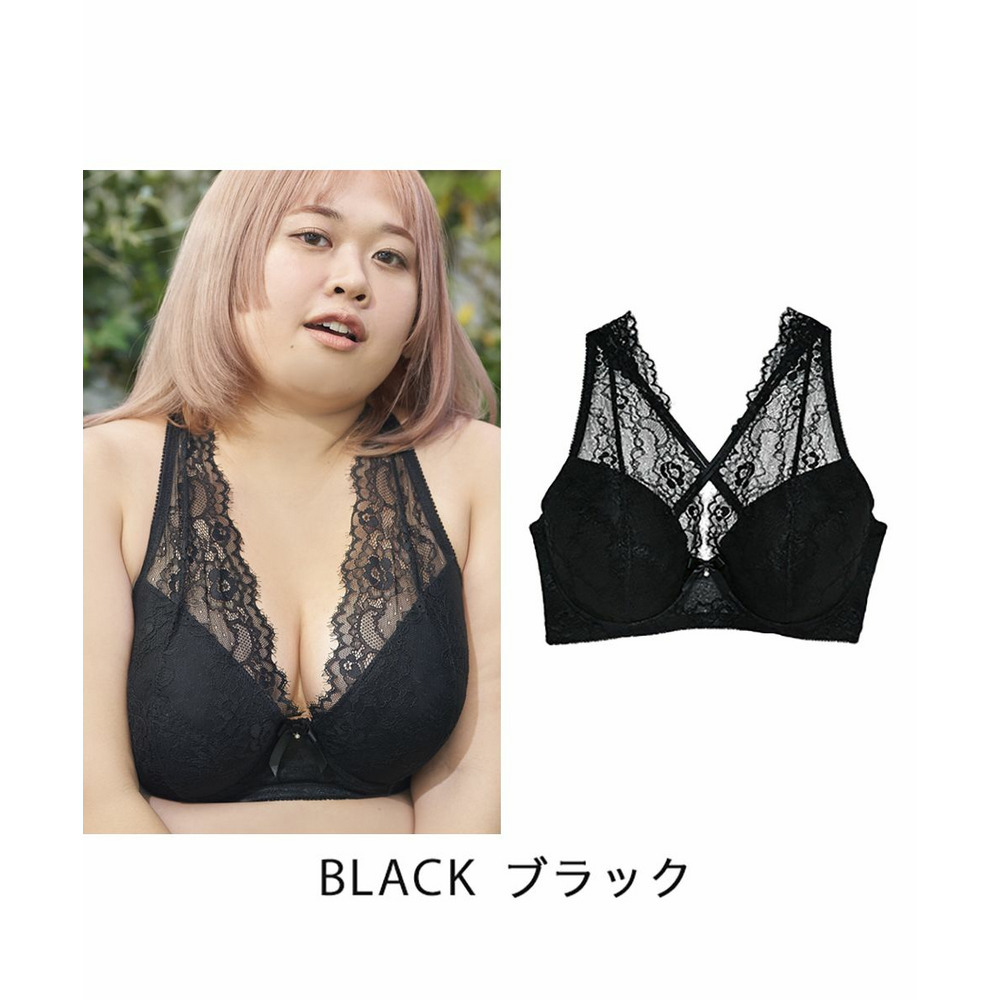 【グラマープリンセス】デザインレースブラジャー1