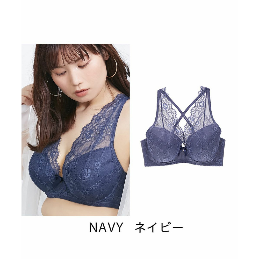 【グラマープリンセス】デザインレースブラジャー1