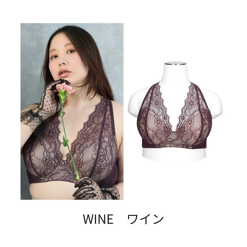 【グラマープリンセス】デザインレースブラジャー1