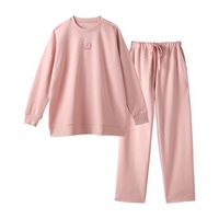 ☆肌側綿１００％ダンボールニット長袖ルームウェア上下セット【Ｒｅｃｏｖｅｒｙ　Ｓｕｐｐｏｒｔ　ＷｅａｒR】