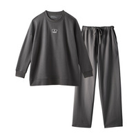 ☆肌側綿１００％ダンボールニット長袖ルームウェア上下セット【Ｒｅｃｏｖｅｒｙ　Ｓｕｐｐｏｒｔ　ＷｅａｒR】