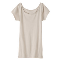 DEOコットン 綿１００％汗取り付フレンチ袖インナー（消臭・抗菌防臭)