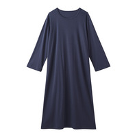 ３秒ルームワンピース（綿混・長袖）【１枚から買える！】