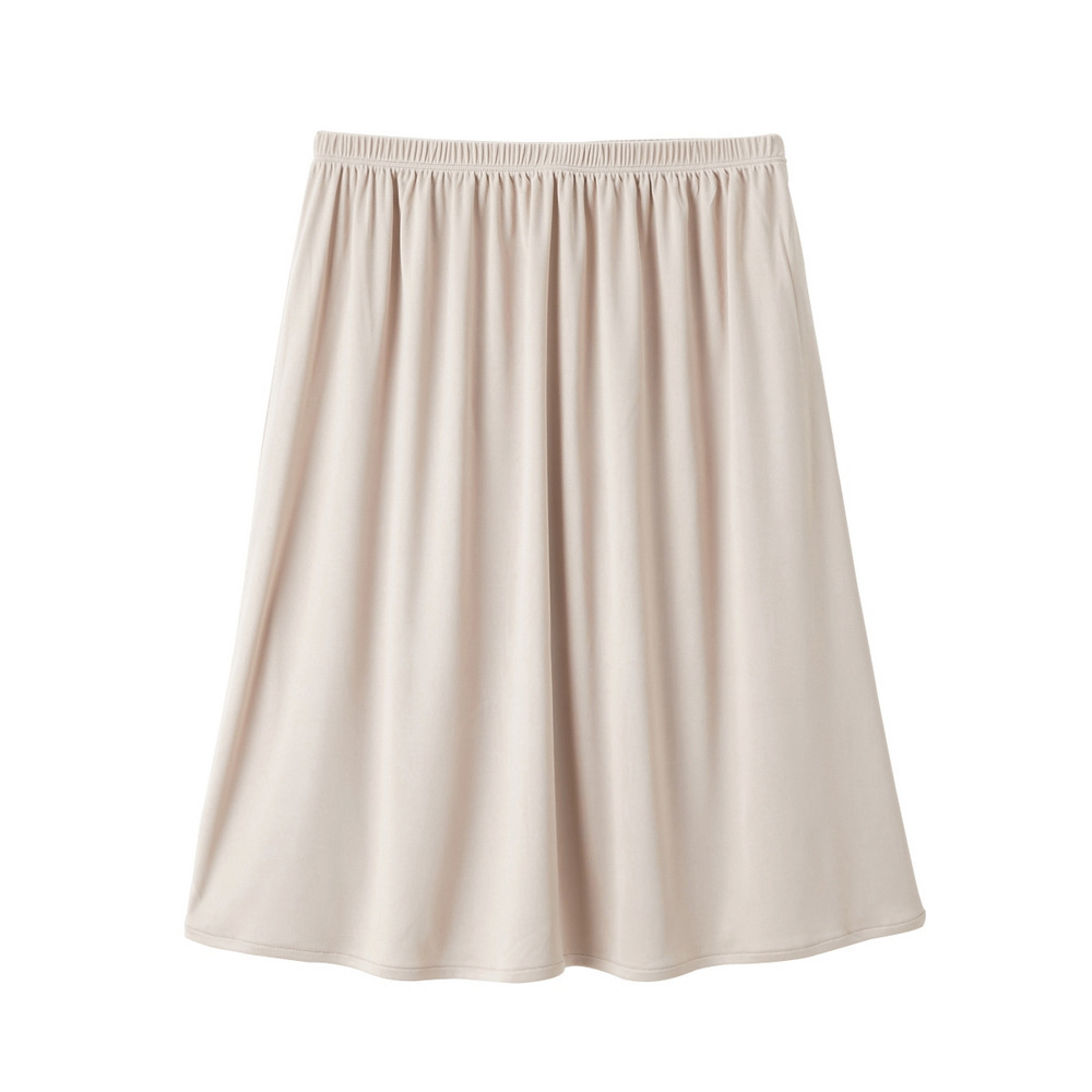 ミディアム丈ペチコート(静電防止・吸汗速乾)1