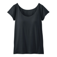 アンダーフリー　吸汗速乾ブラトップフレンチ袖インナー（UVカット）