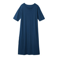 3秒ルームワンピース（綿混・5分袖）【1枚から買える！】