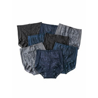 綿１００％ フライスレーシー深ばき丈ショーツ８枚組