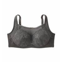 胸を小さく見せるブラジャー(ノンワイヤー)（脇高）（トリンプ）(大きい胸専用企画）