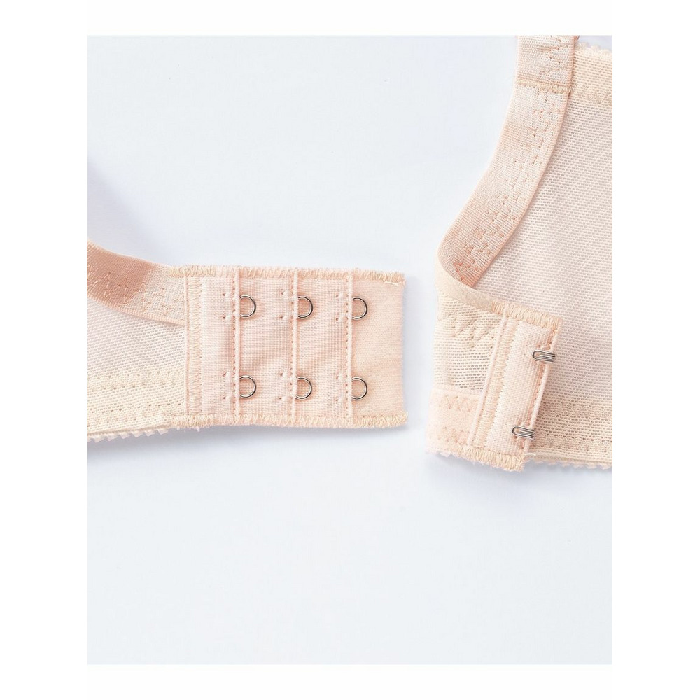 脇高編レースフルカップブラジャー(ピオニー柄)(日本製レース)(トリンプ)(n,FULLRE)30