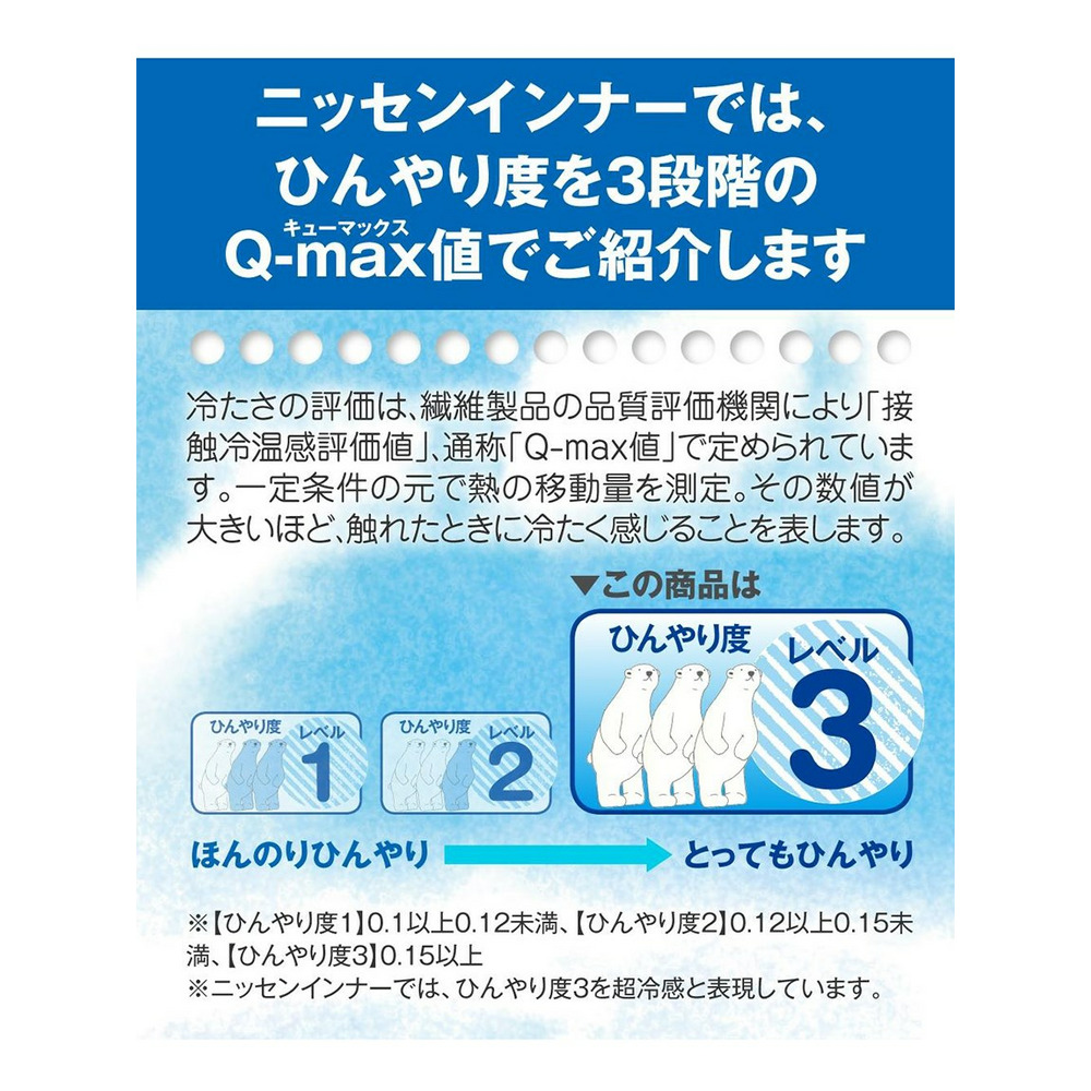 超冷感スーパー　お腹らくちん深ばきボクサーショーツ2枚組(接触冷感・吸汗速乾・UVカット）5