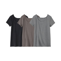 綿１００％半袖インナー３枚組