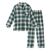 綿１００％ネル前開きパジャマ