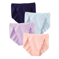 綿100％天竺　ゴムが取替できる深ばき丈ふんどしショーツ4枚組