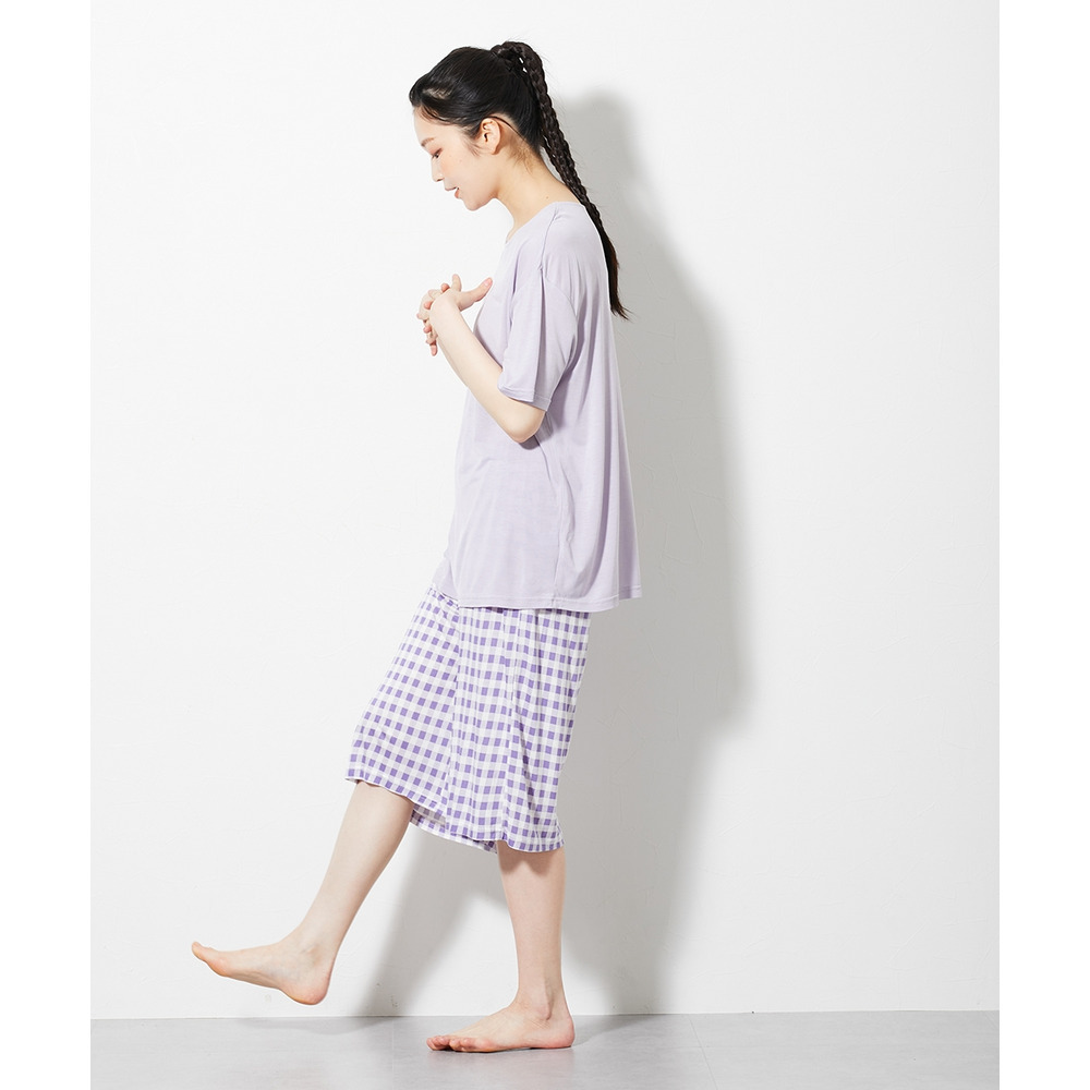 接触冷感ルームウェア上下セット19