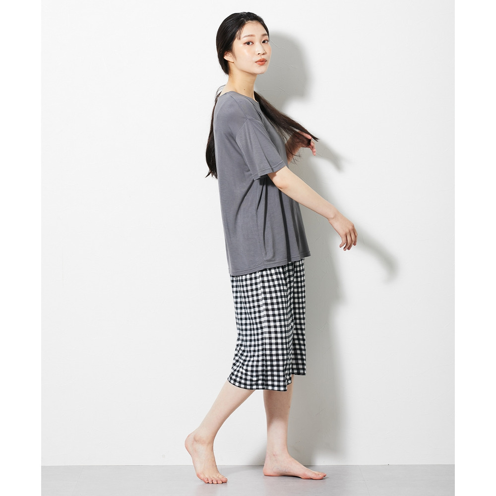 接触冷感ルームウェア上下セット21