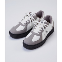 【ゆったり幅広】U.S. POLO ASSN.（ユーエスポロアッスン）レースアップスニーカー（ワイズ４E）