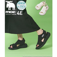 【ゆったり幅広】moz（モズ）超軽量ニットデザインサンダル（ワイズ4E）
