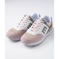 【ゆったり幅広】moz（モズ）軽量ロゴスニーカー（ワイズ4E）