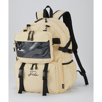 FILA最大50L！肩ひも長めショルダーバッグ付拡張型11ポケットはっ水ドデカリュックサック（A3対応）