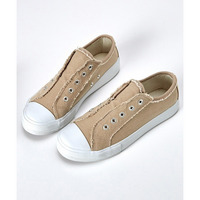 【ゆったり幅広】ひもなしスリッポンスニーカー（ワイズ4E）