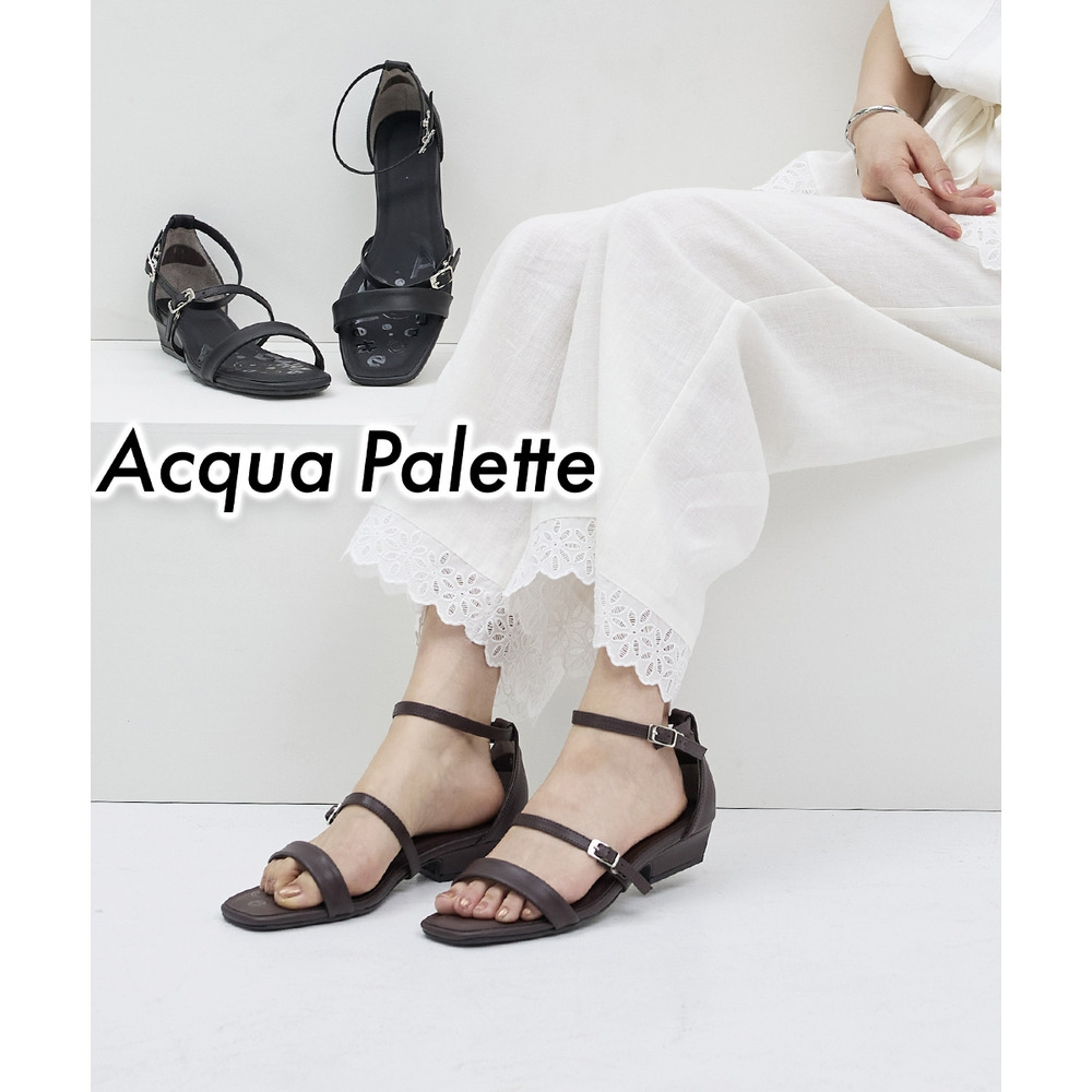 【ゆったり幅広】２ＷＡＹストラップサンダル（ワイズ４E）ACQUA PALETTE（アクアパレット）