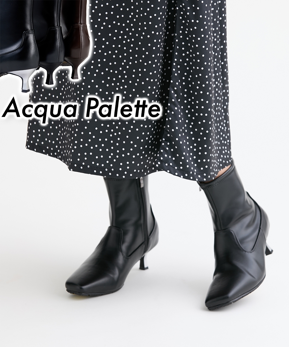 オブリークトゥブーツ（ワイズ４E）（防水・防滑）ACQUA PALETTE（アクアパレット）