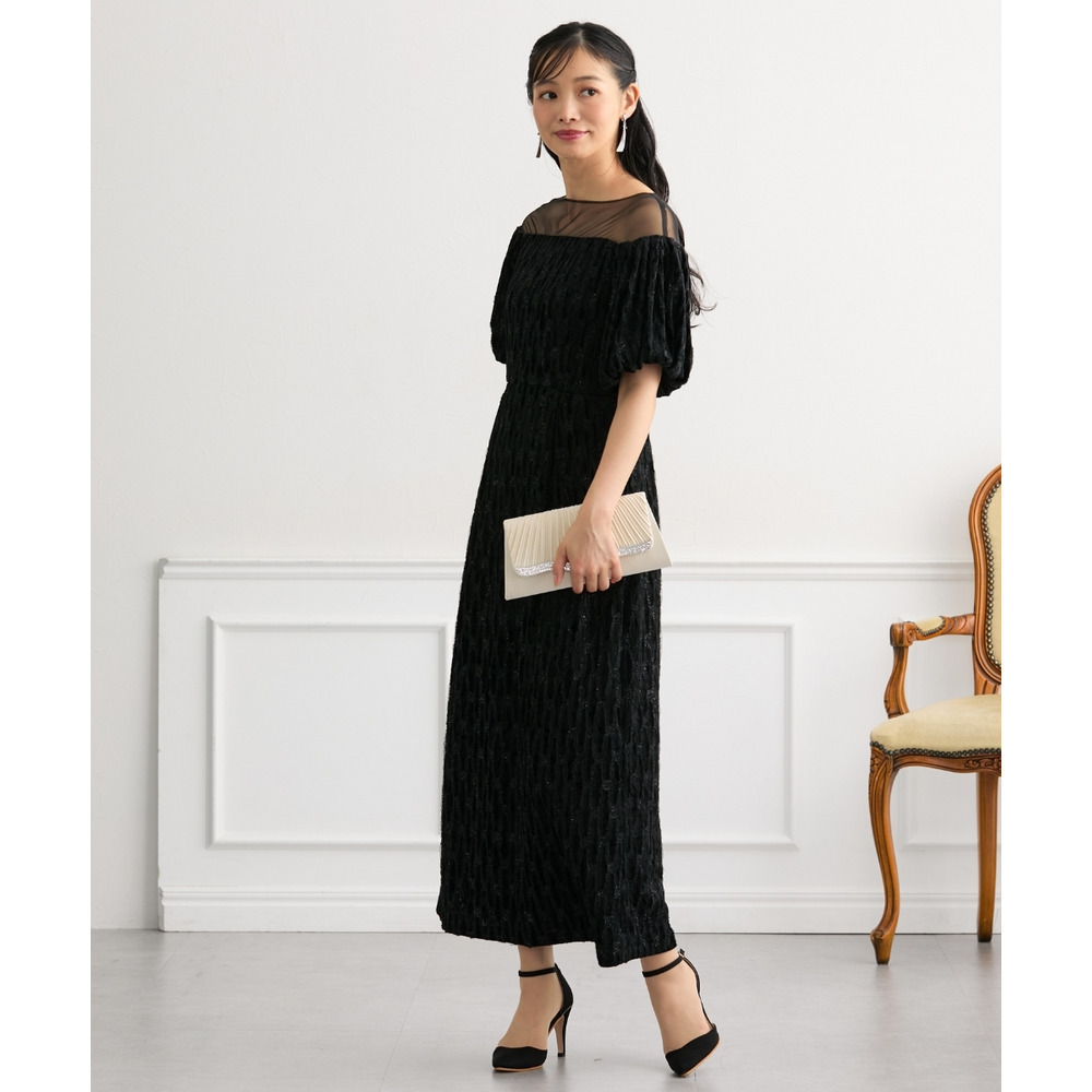 【結婚式バッグ】プリーツデザイン3WAYパーティバッグ11