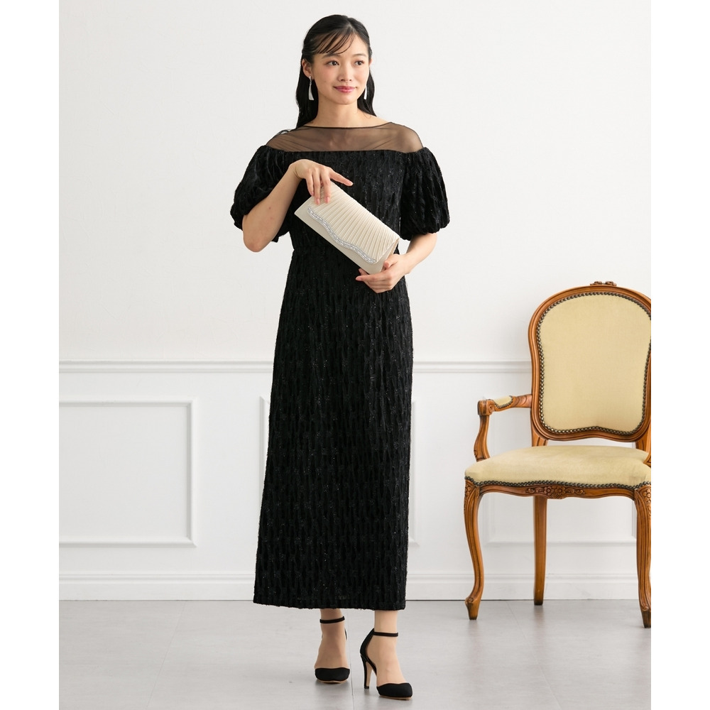 【結婚式バッグ】プリーツデザイン3WAYパーティバッグ13