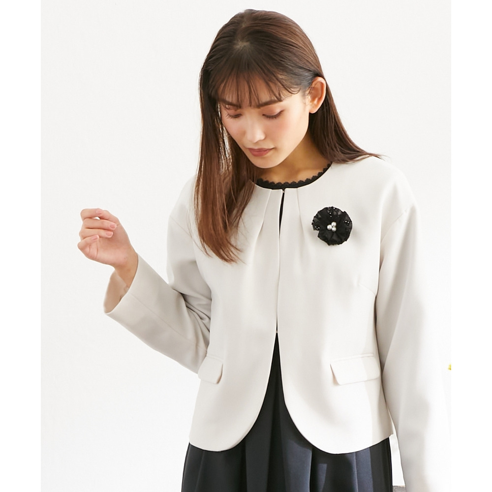 【入学式・卒業式・フォーマル】ナチュラルレースコサージュ〔Neina〕8