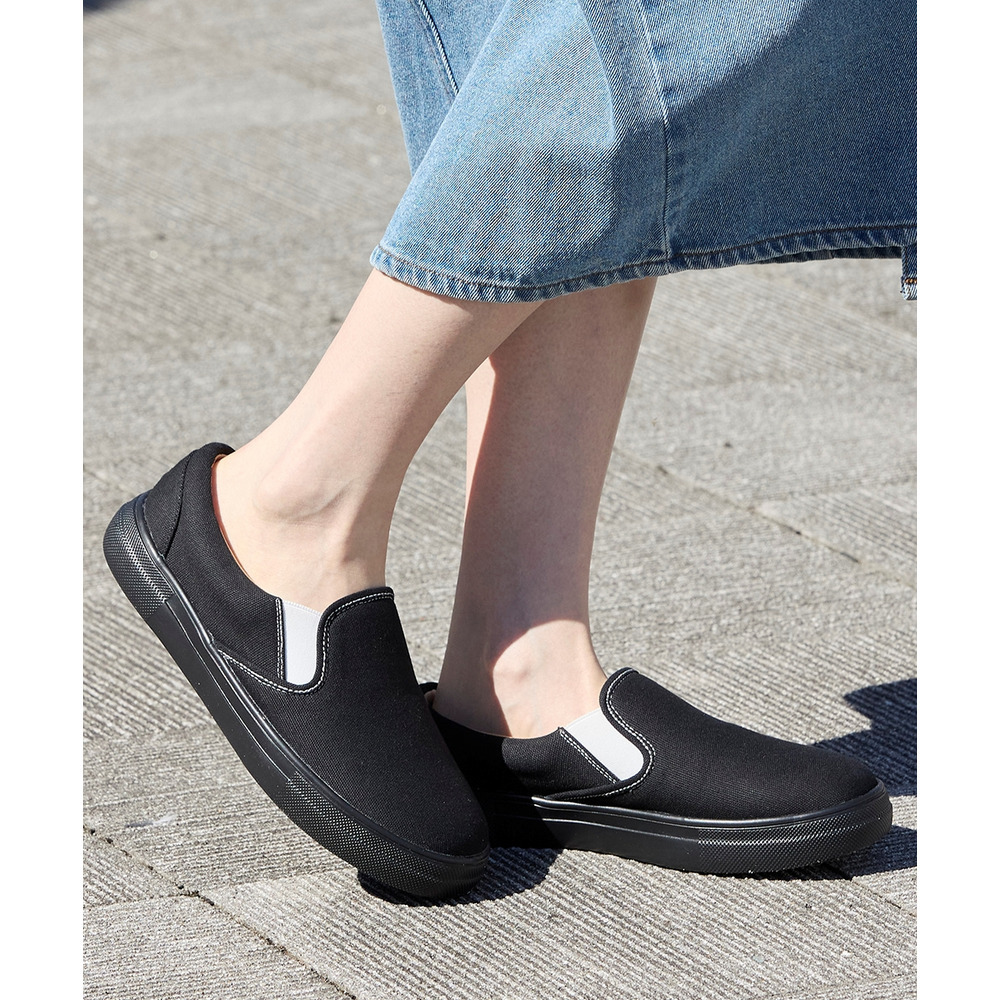 【ゆったり幅広】軽量スリッポンスニーカー(ワイズ4E)14