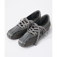 【ゆったり幅広】痛いところにやさしいゴムレースアップシューズ（ワイズ４E）