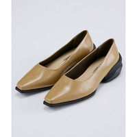 スクエアトゥパンプス（ワイズ４E）ACQUA PALETTE（アクアパレット）