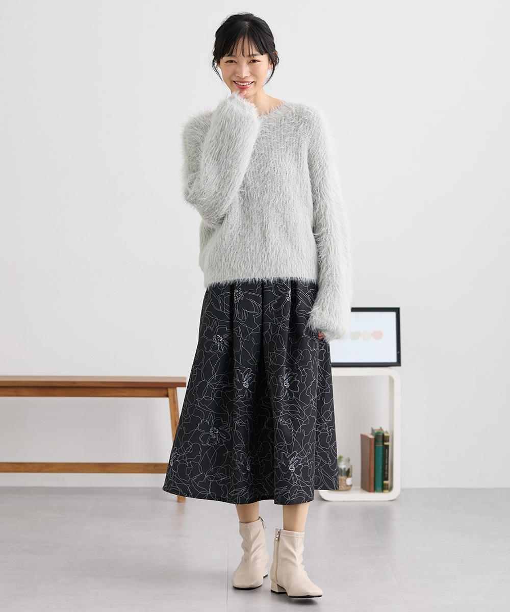【ゆったり幅広】ストレッチショートブーツ(低反発中敷)(ワイズ4E)27