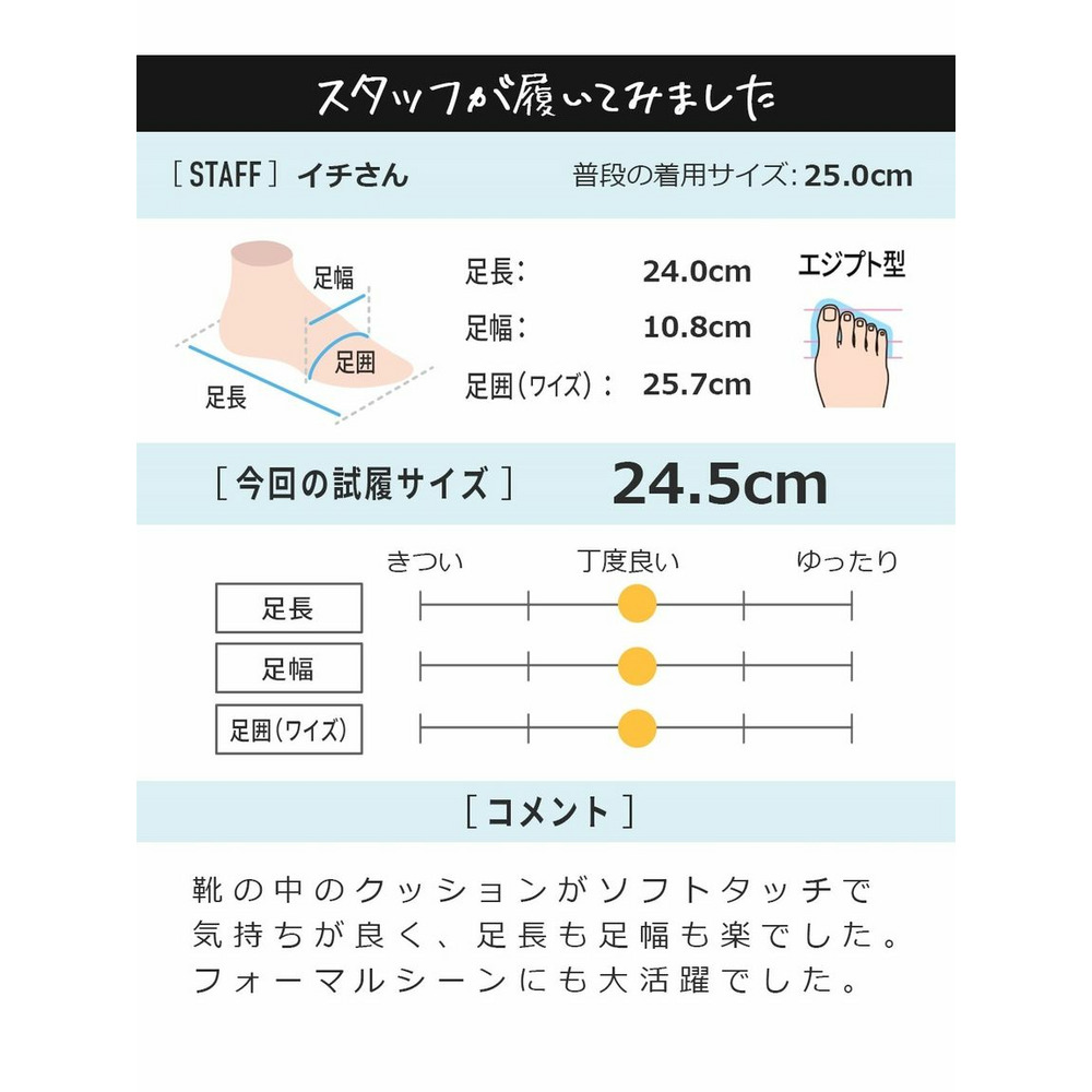 【ゆったり幅広】ぺたんこソフトプレーンパンプス（制菌・消臭・低反発中敷）（選べるワイズ）21