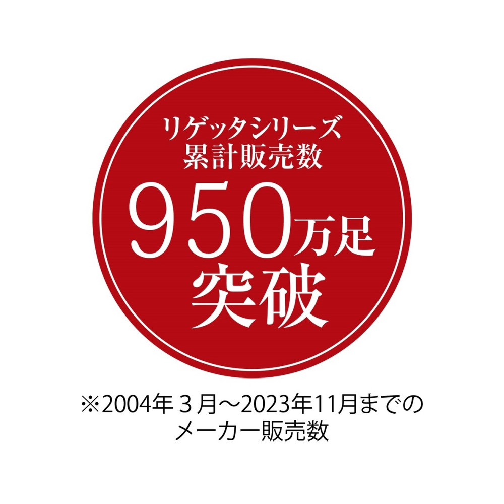 リゲッタスマイル　クロスベルトローヒールサンダル（ゆったりワイズ/5E相当）2