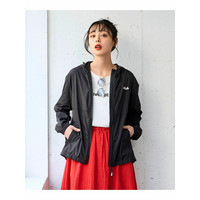 大きいサイズ シャカシャカパーカーブルゾン（はっ水・UVカット）／FILA