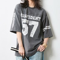 綿１００%フットボールTシャツ　大きいサイズ　シックスタイル