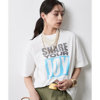 綿100%ロゴプリントTシャツ　大きいサイズ　シックスタイル